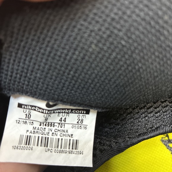 Nike Air Foamposite One Wu Tang Size 10 - Picture 14 of 16